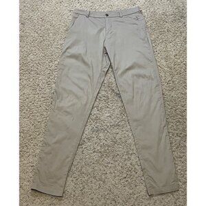 Lululemon Swift Cotton Commission Pant Tan Khaki Size 30 x 33 See Measurement